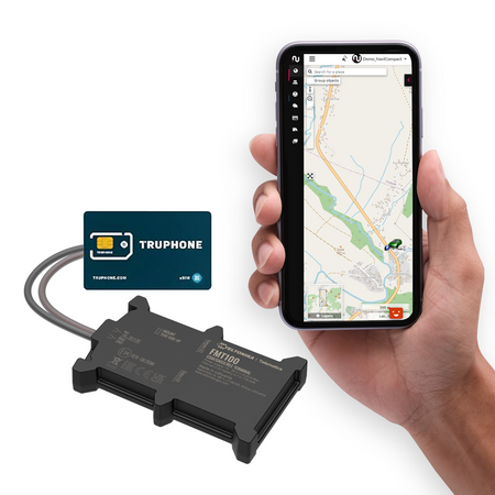 GPS Tracker Teltonika FMT100 2G with NaviCompact App